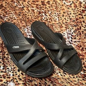 Crocs Women’s Sandal Size 9, Black